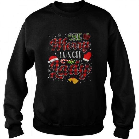 Kaity K Other - One Merry Lunch Lady Christmas Work Gift Cozy Sweatshirt